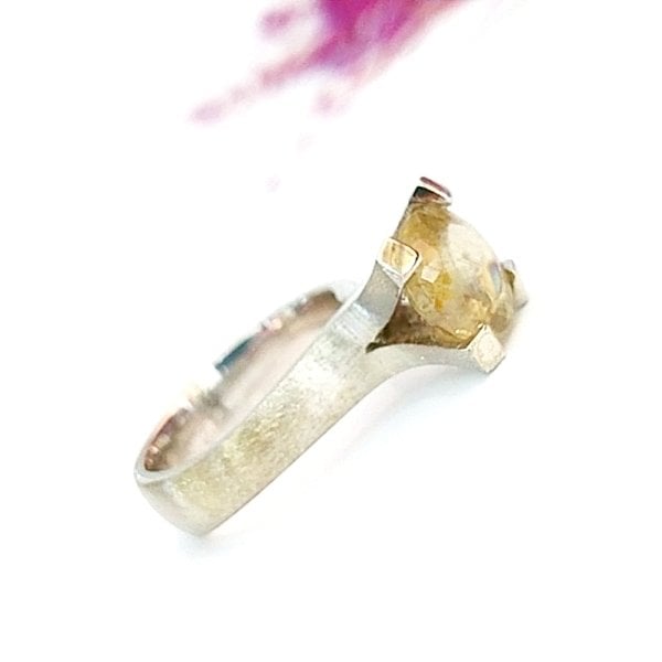 Diaspor Özel Tasarım Doğaltaş Yüzük 2.90 ct
