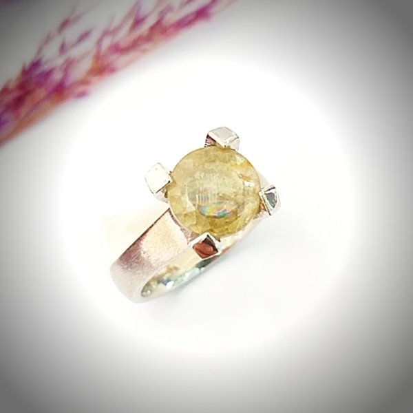 Diaspor Özel Tasarım Doğaltaş Yüzük 2.90 ct