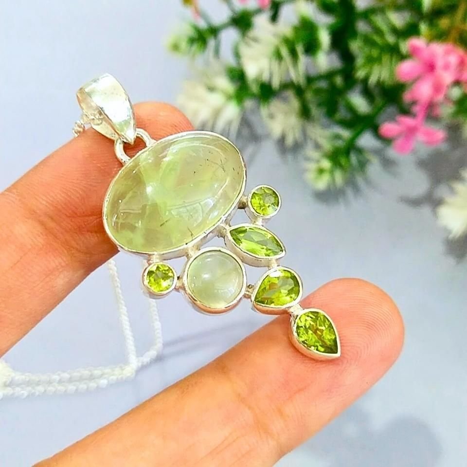 Prinayt Stone Special Design Natural Stone Necklace