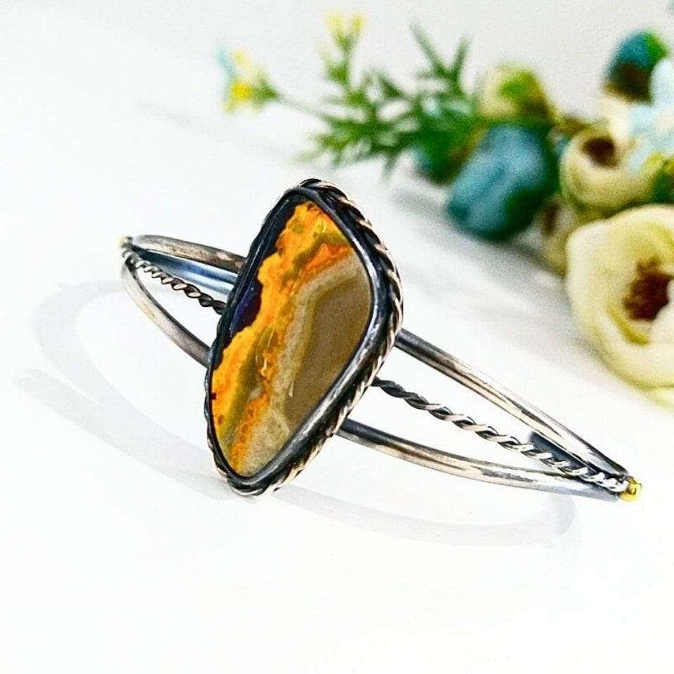 Bumblebee Jasper Custom Design Bracelet