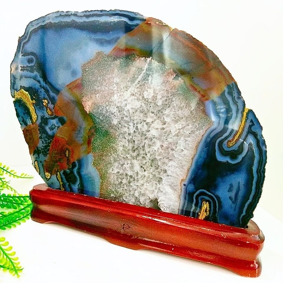 Chalcedon Quarzstein Naturstein Masse 0629