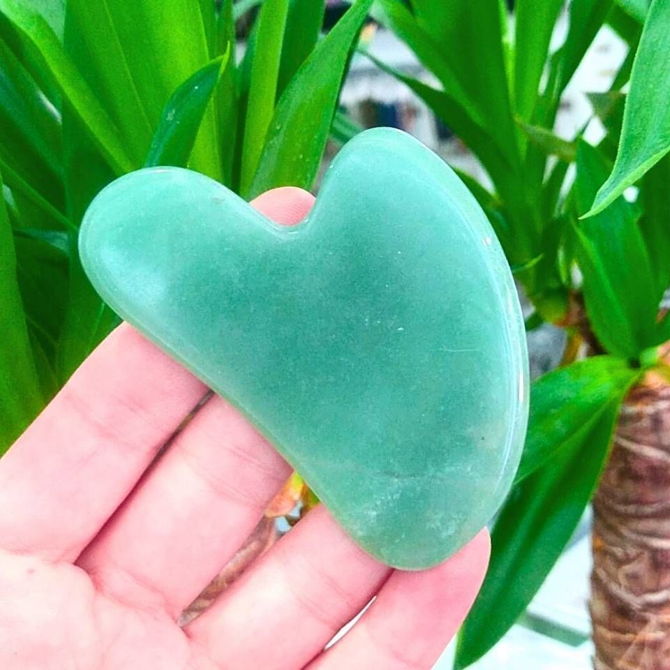 Aventurin Gua Sha Massagestein