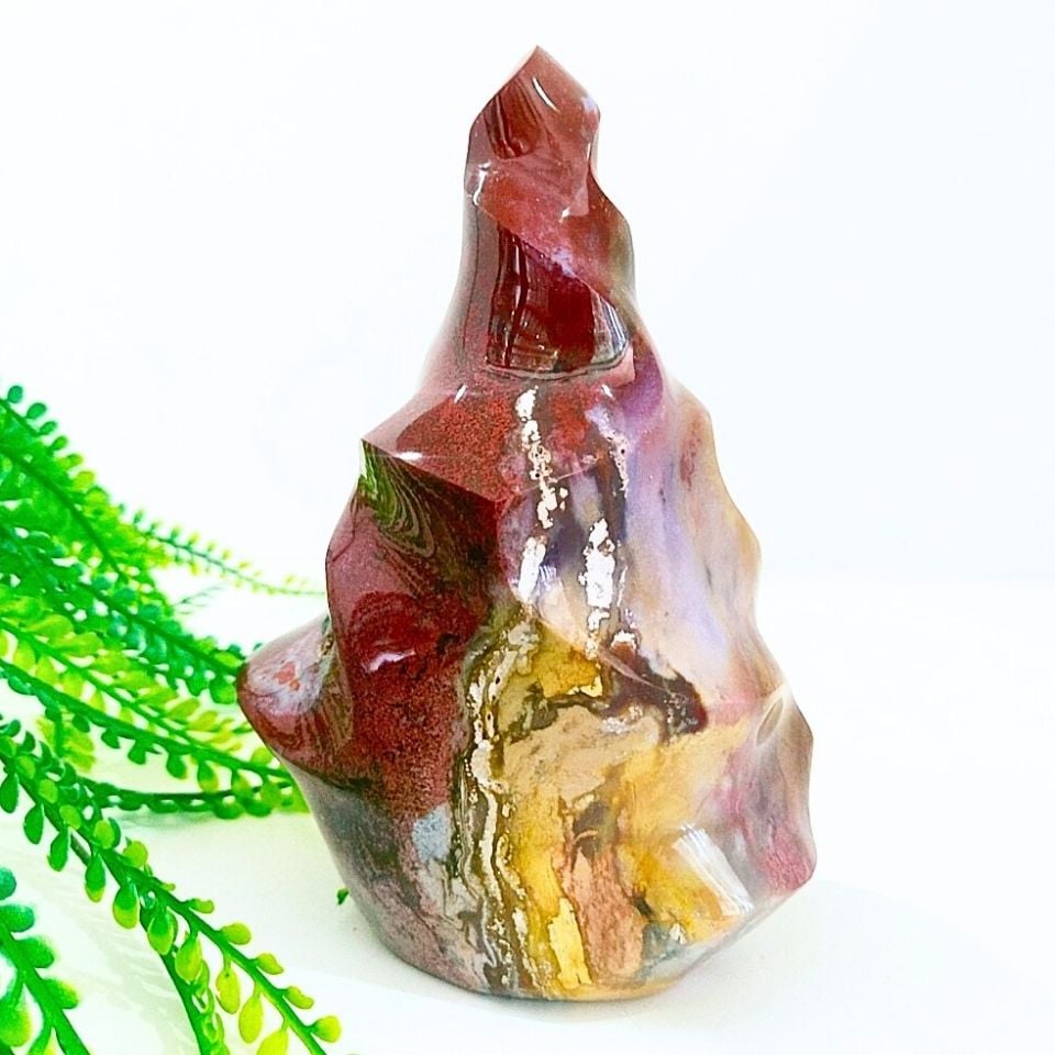 Ocean Jasper Doğal Taş Kütle