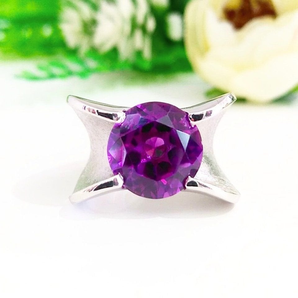 Alexandrite Özel Tasarım Yüzük - OTS1021