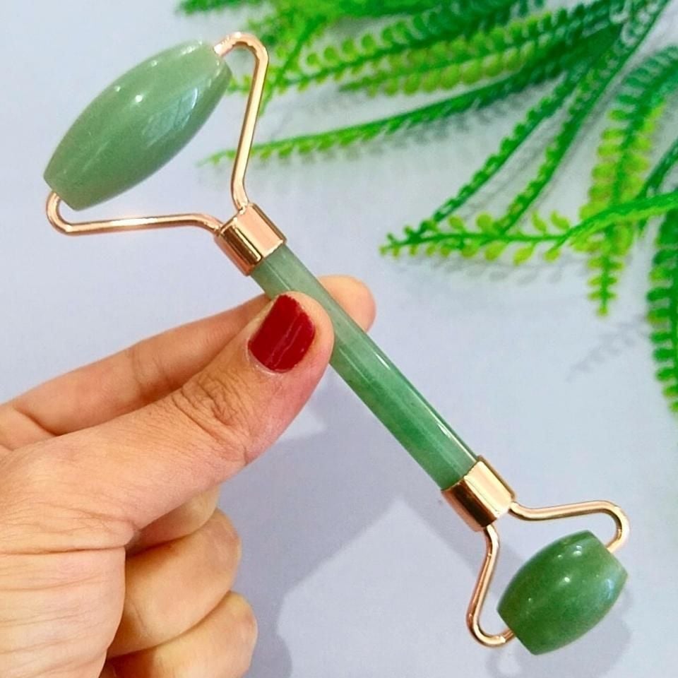 Aventurine Roller Massage Stone