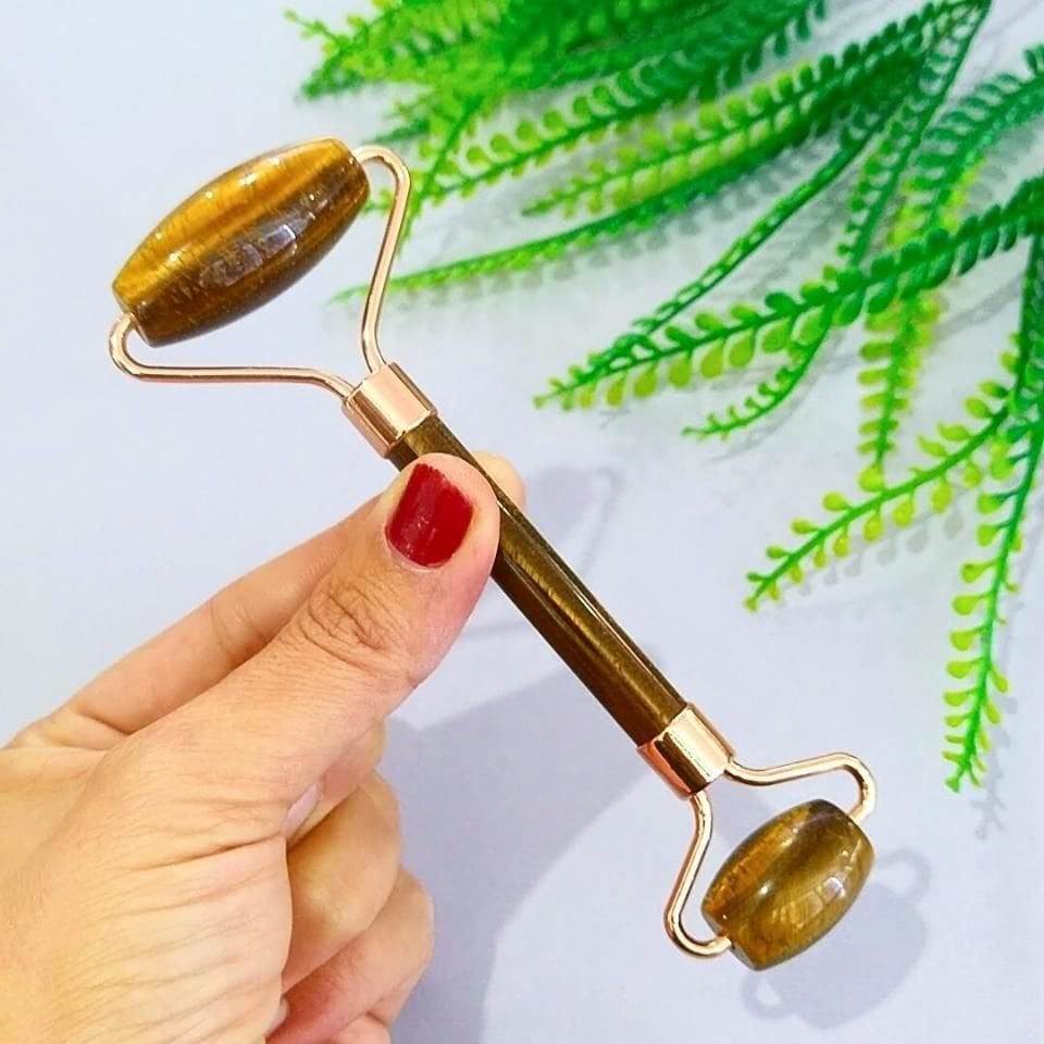 Tiger Eye Roller Massage Stone
