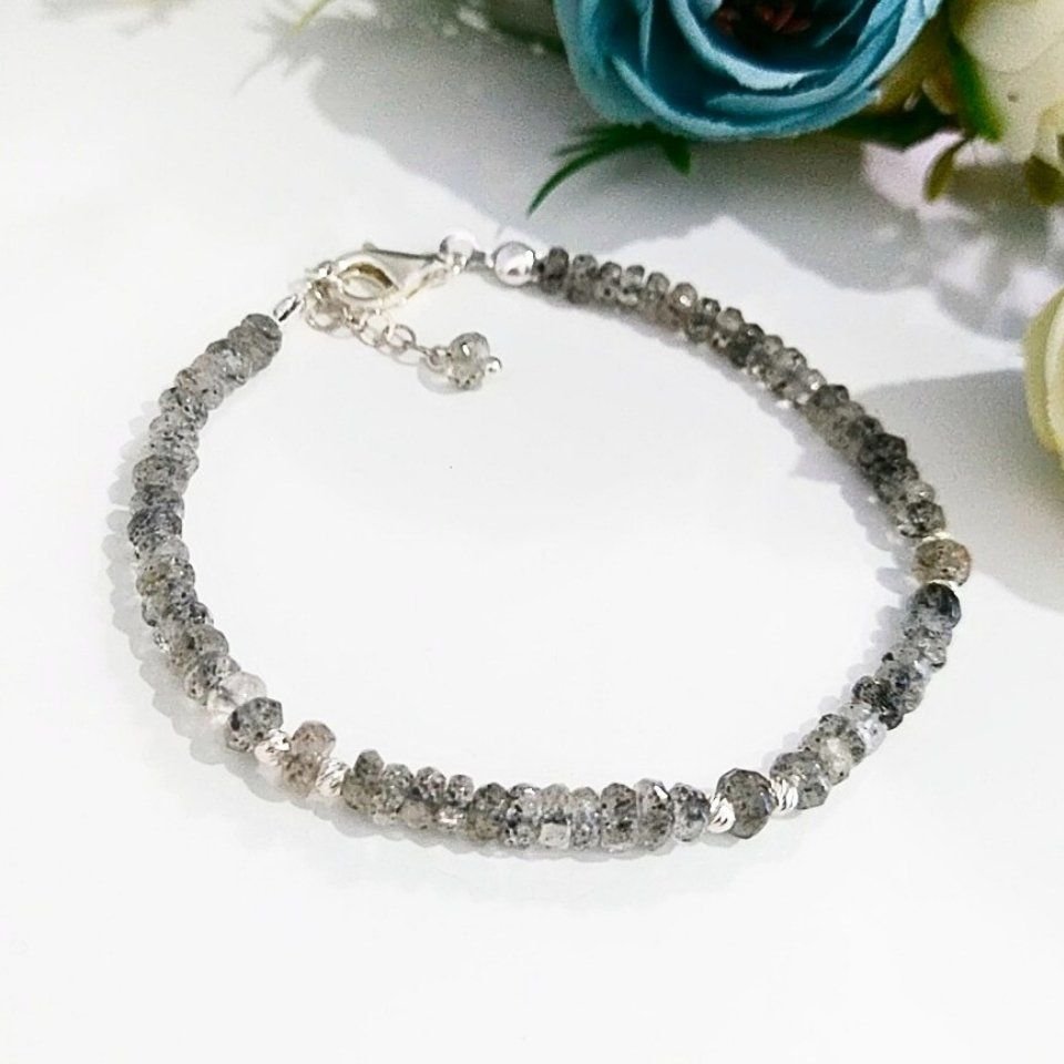 Herkimer Elması Doğal Taş Bileklik