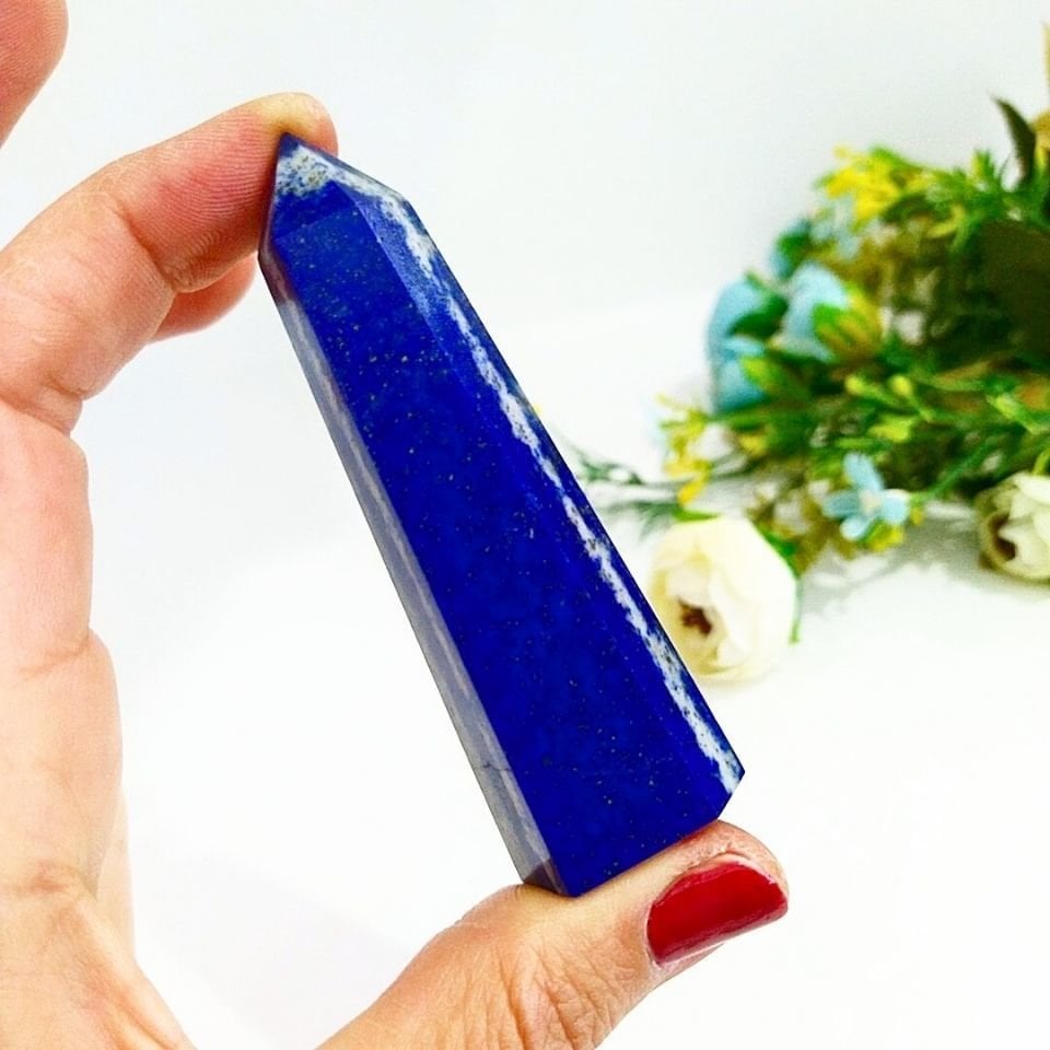 Lapis Lazuli Doğal Taş Kule