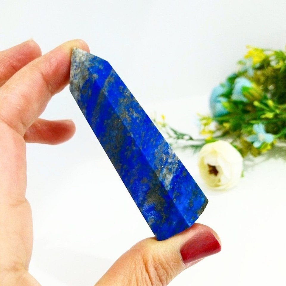 Lapis Lazuli Doğal Taş Kule