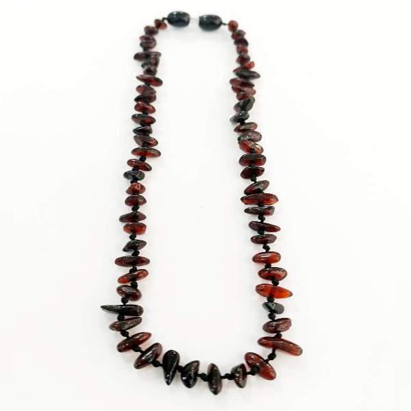 Bernsteinfarbene baltische Tropfen-Baby-Halskette