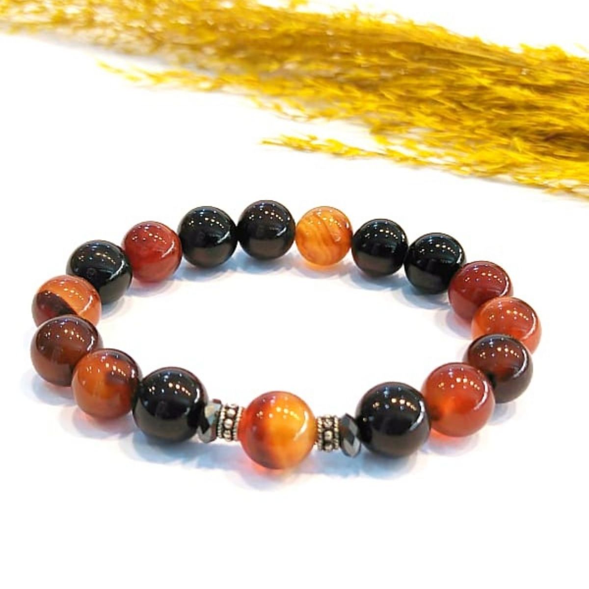 Achat Naturstein Armband 10 mm