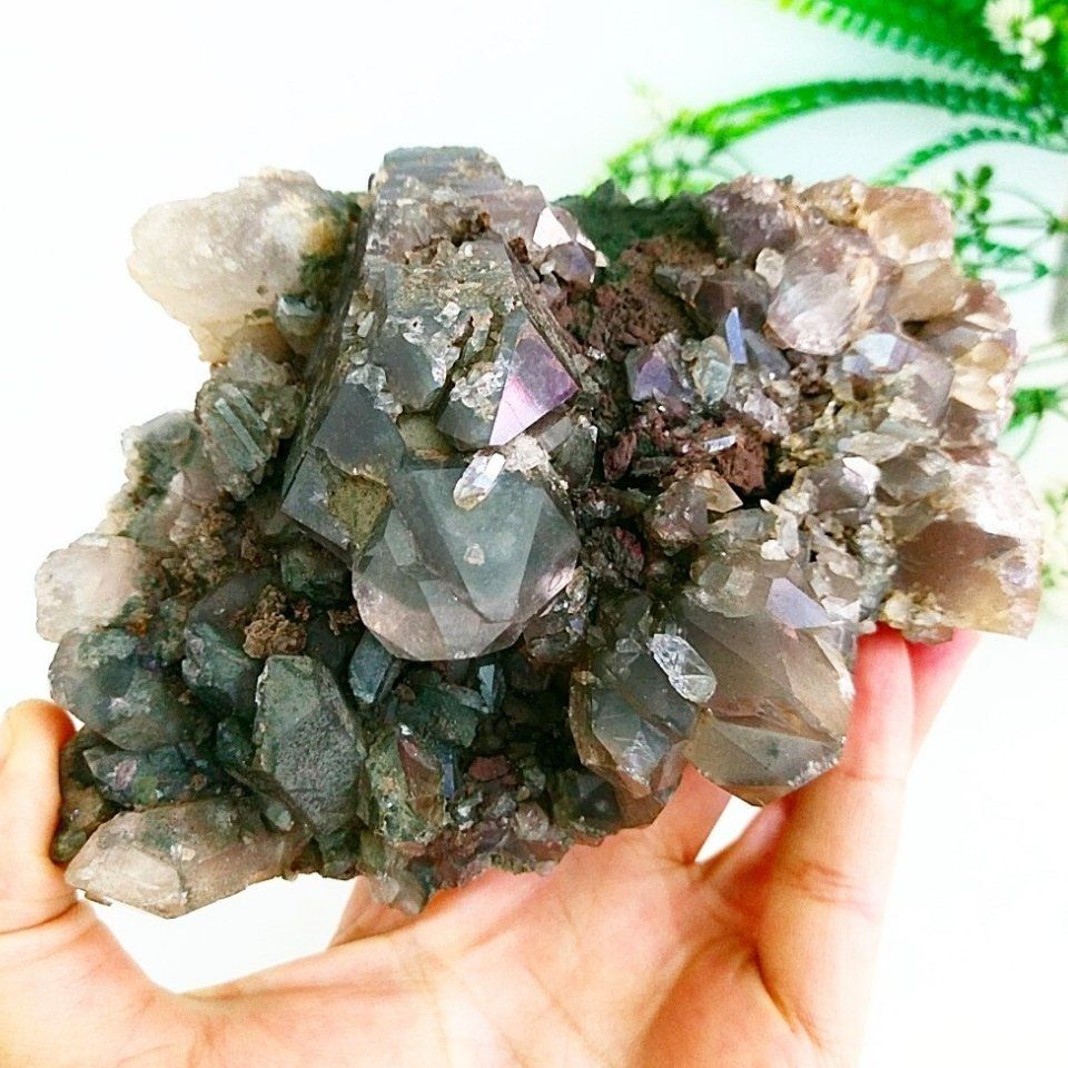 Smoky Quartz Natural Stone Mass - MNR1032