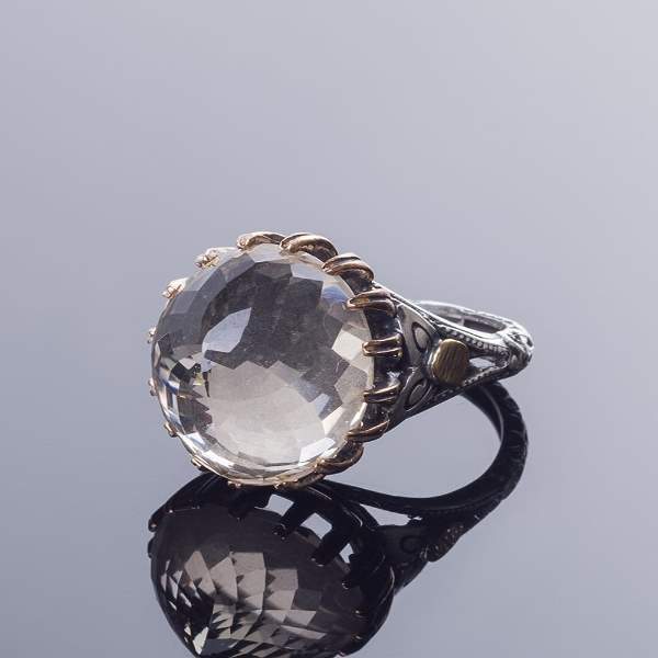 Topaz Taşlı Özel Tasarım Yüzük