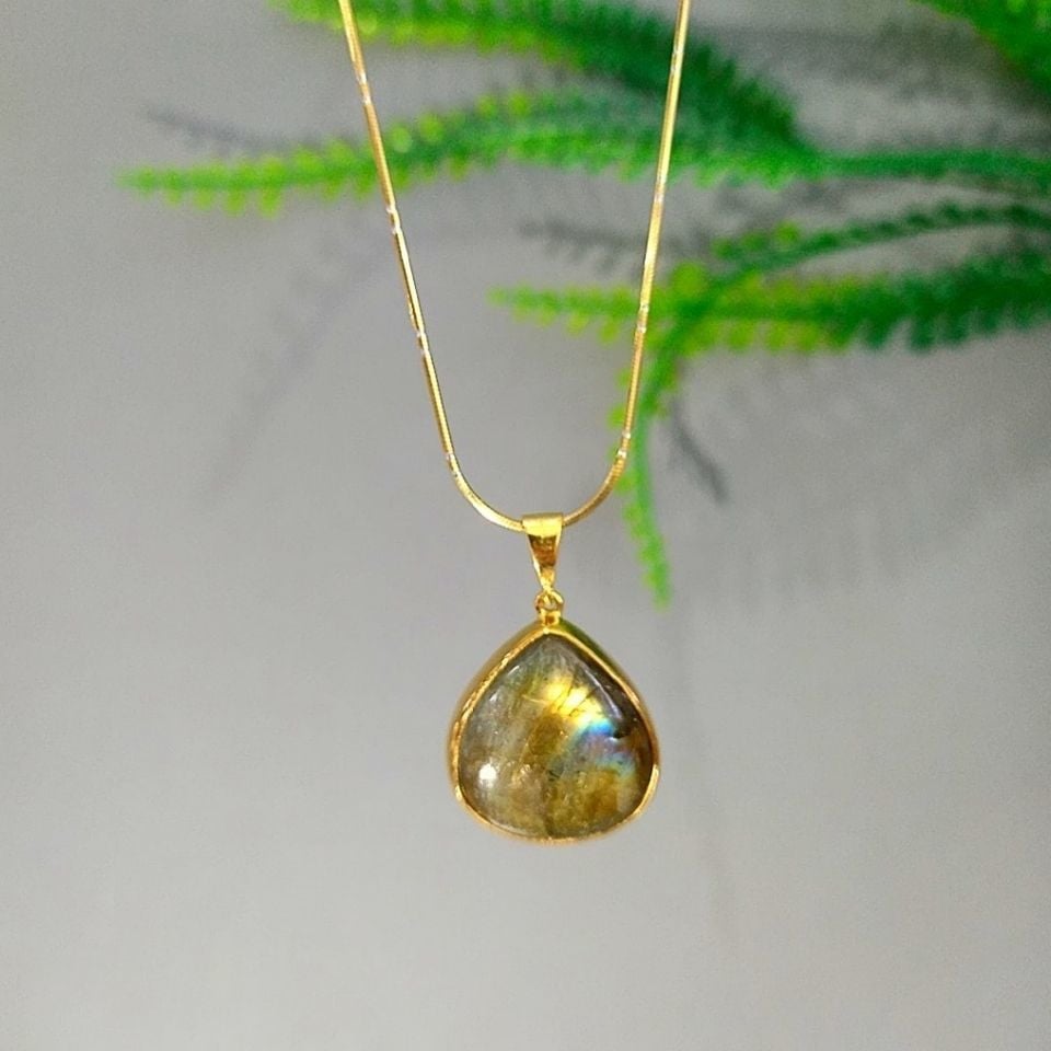 Labradorite Natural Stone Necklace