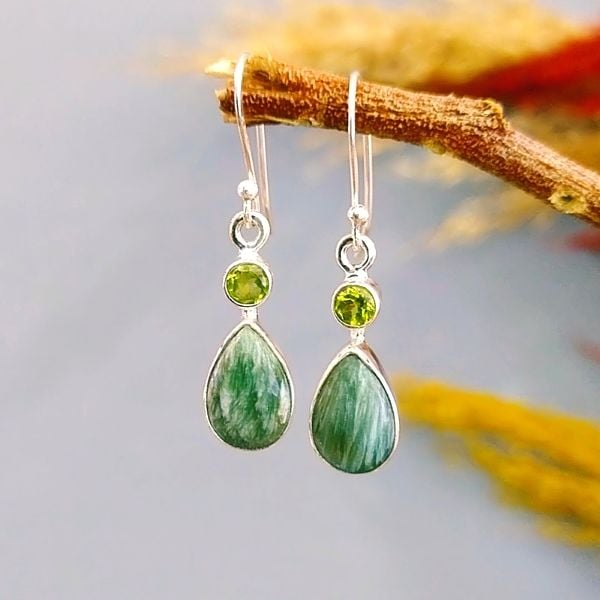 Serafinit Zebercet Special Design Earrings