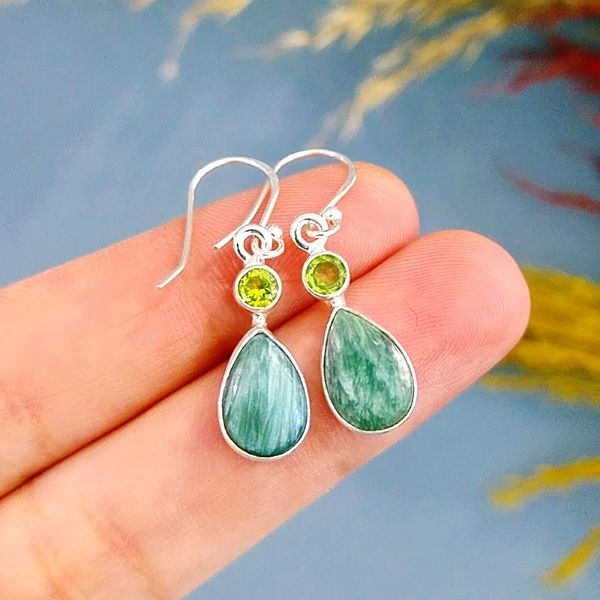 Serafinit Zebercet Special Design Earrings