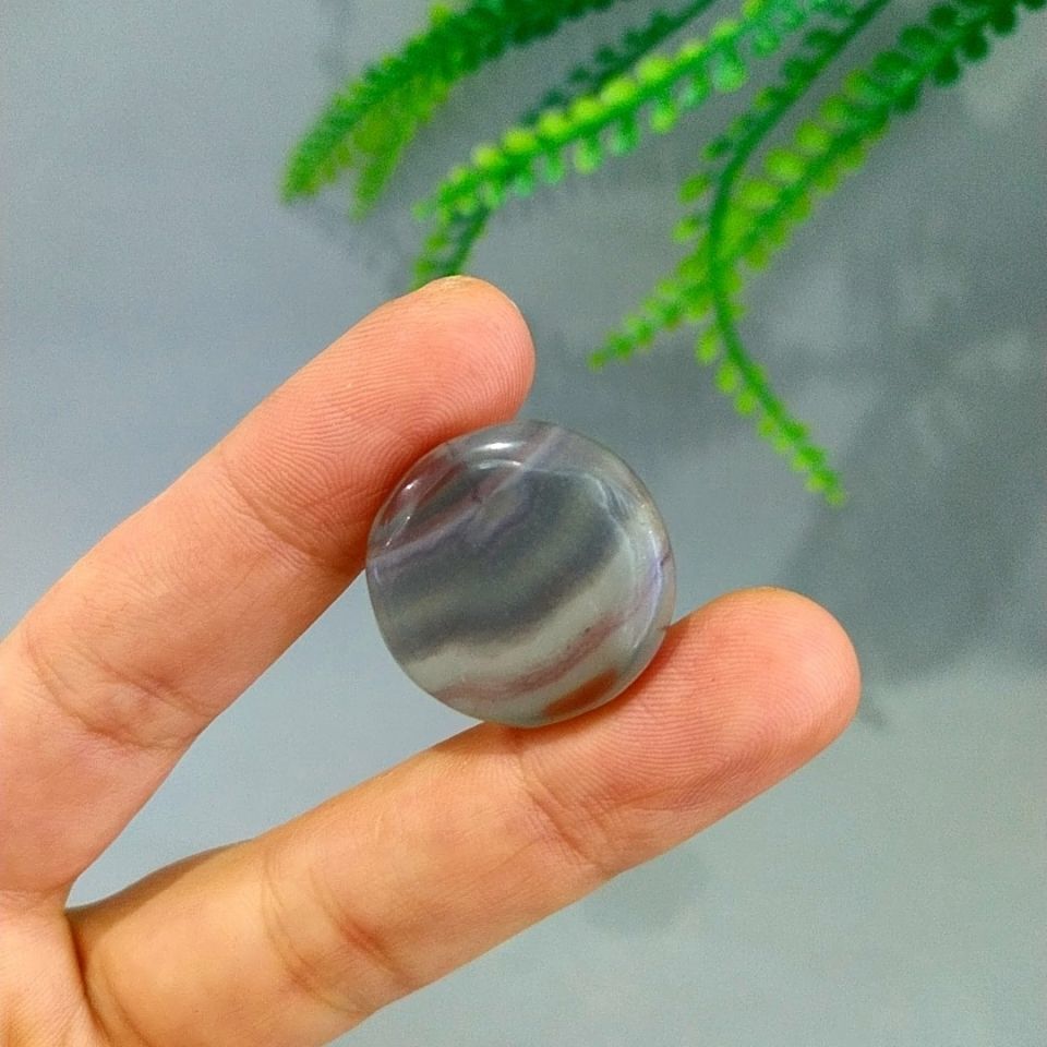 Fluorite Stone Cabochon kab38