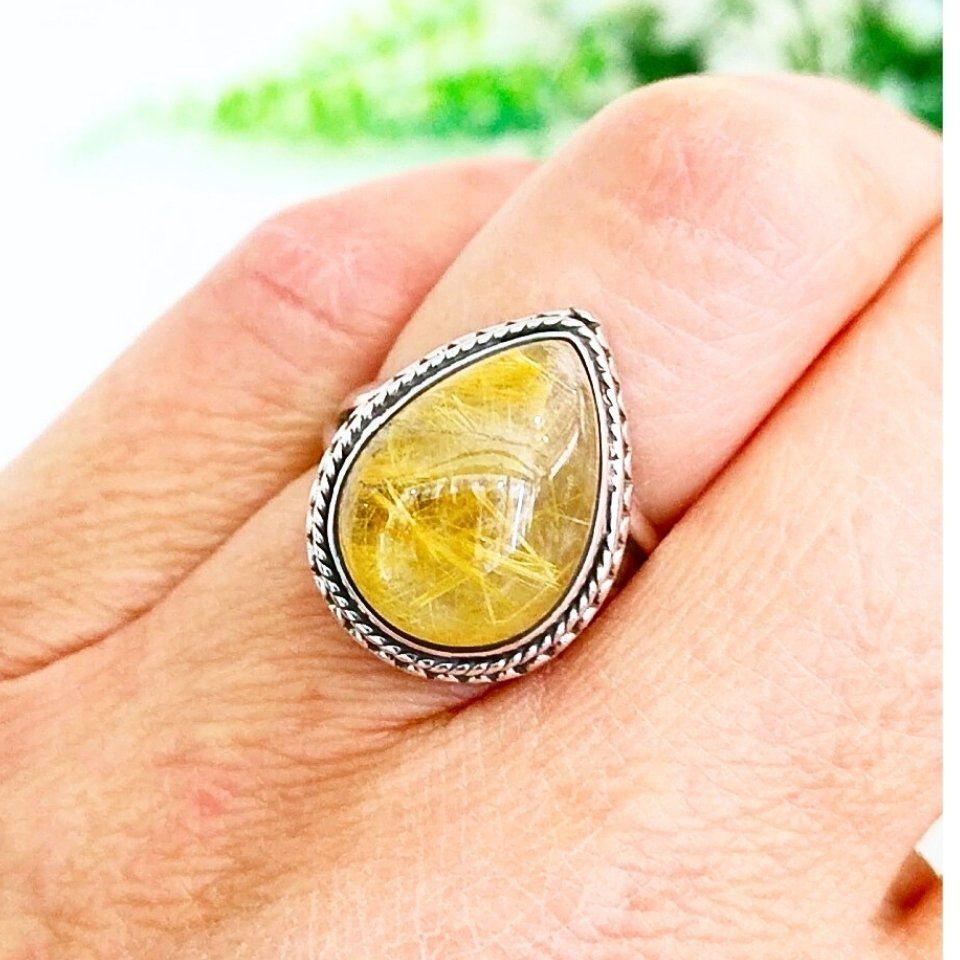 Gold Beril Özel Tasarım Yüzük - OTS1080