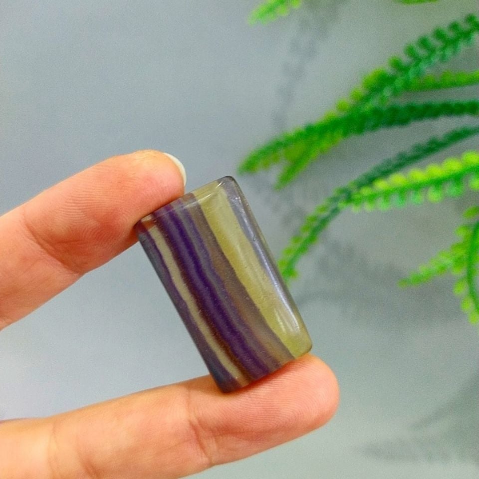 Fluorit Stein Cabochon K78
