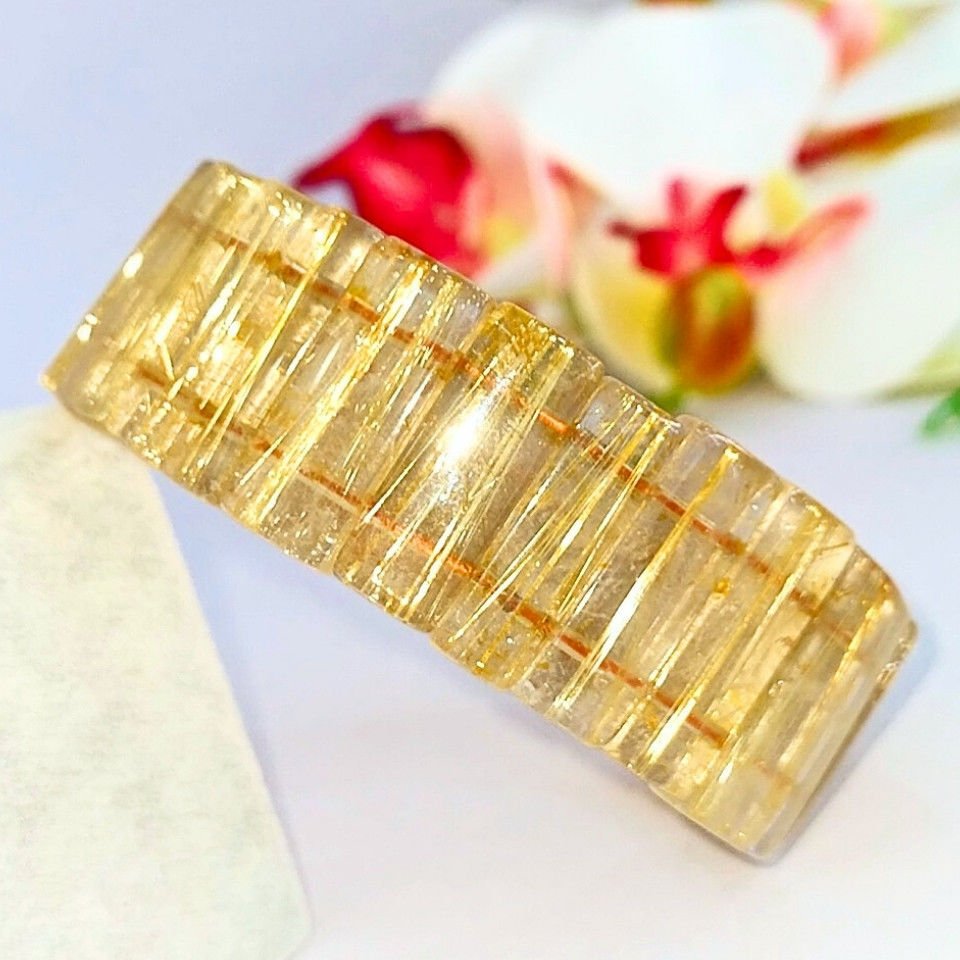 Gold Beryl Natural Stone Bracelet – BLK920