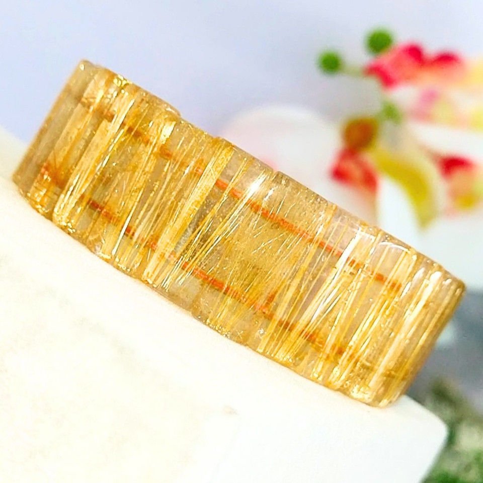 Gold Beryl Natural Stone Bracelet – BLK920