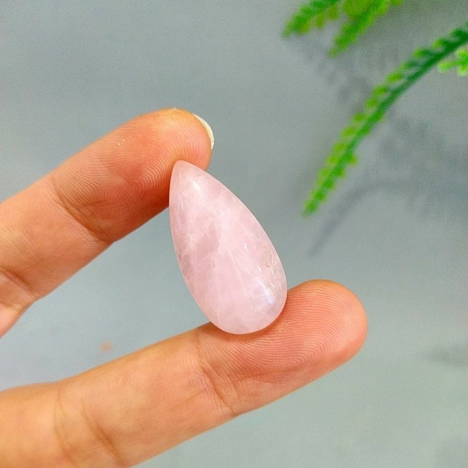 Rose Quartz Natural Stone Cabochon P100