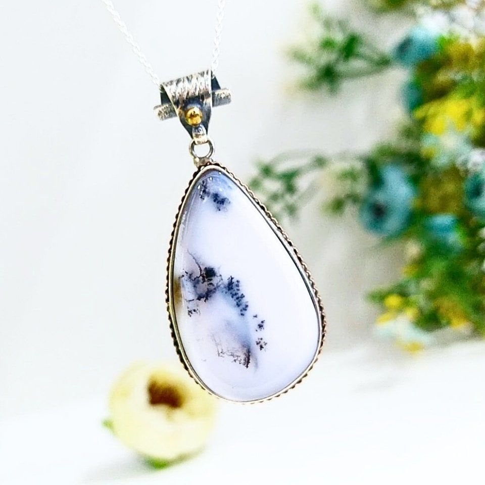 Merlinite Stone Special Design Necklace
