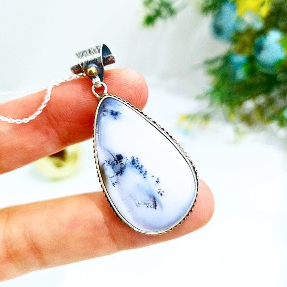 Merlinite Stone Special Design Necklace