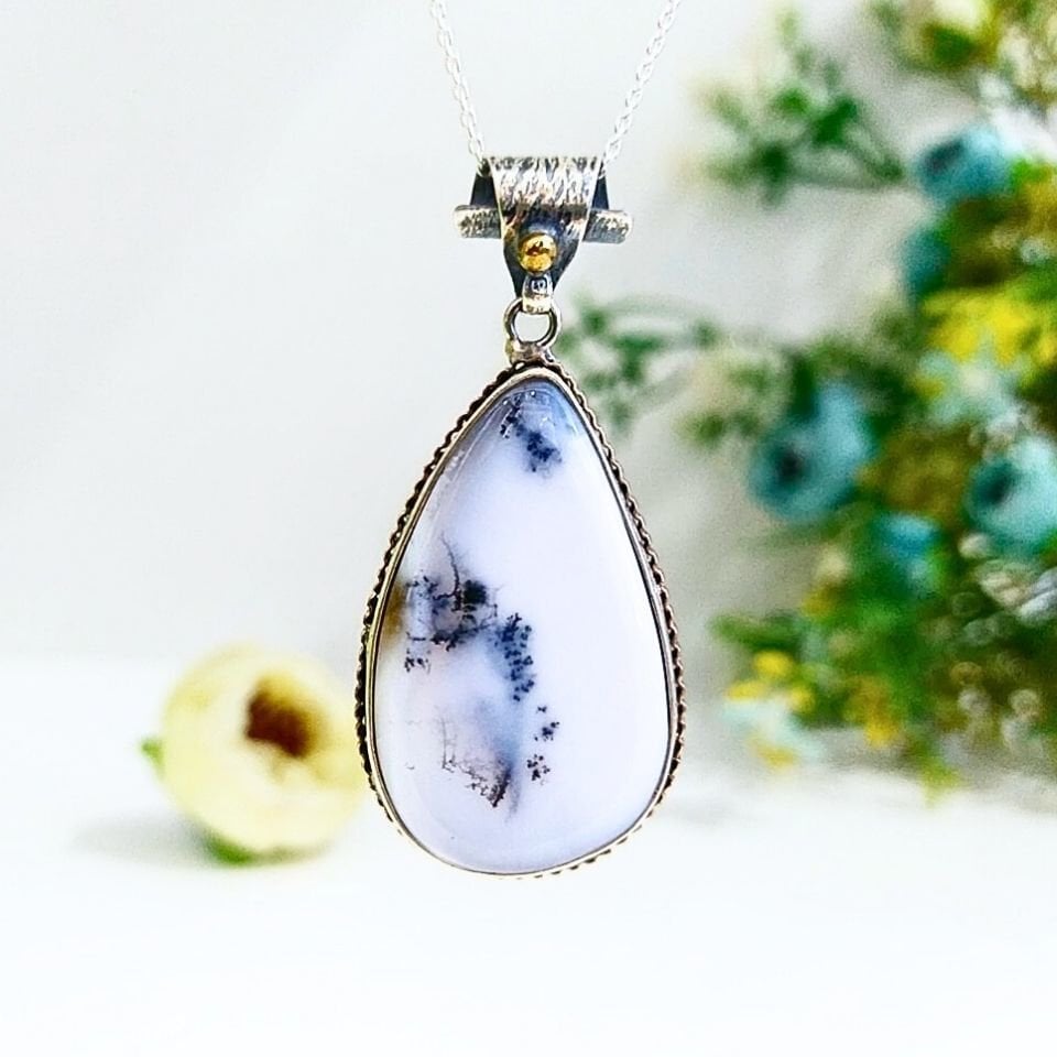 Merlinite Stone Special Design Necklace