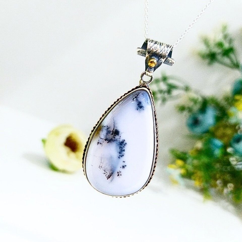 Merlinite Stone Special Design Necklace