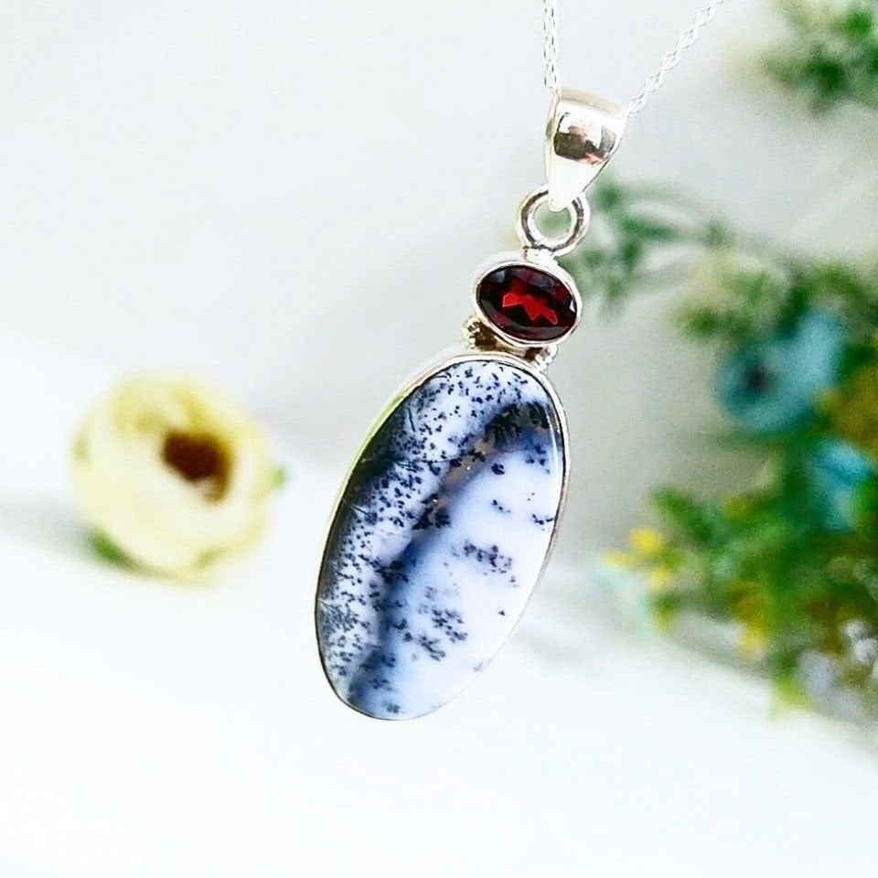 Merlinite Stone Special Design Necklace