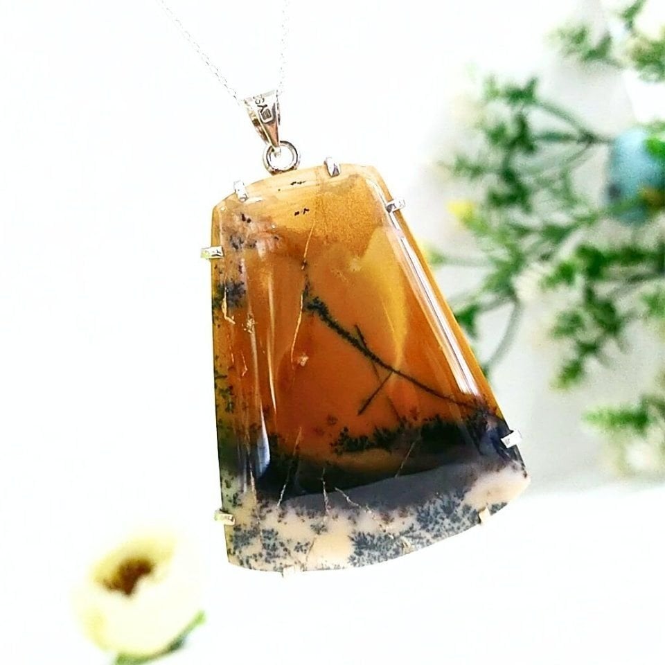 Merlinite Stone Special Design Necklace