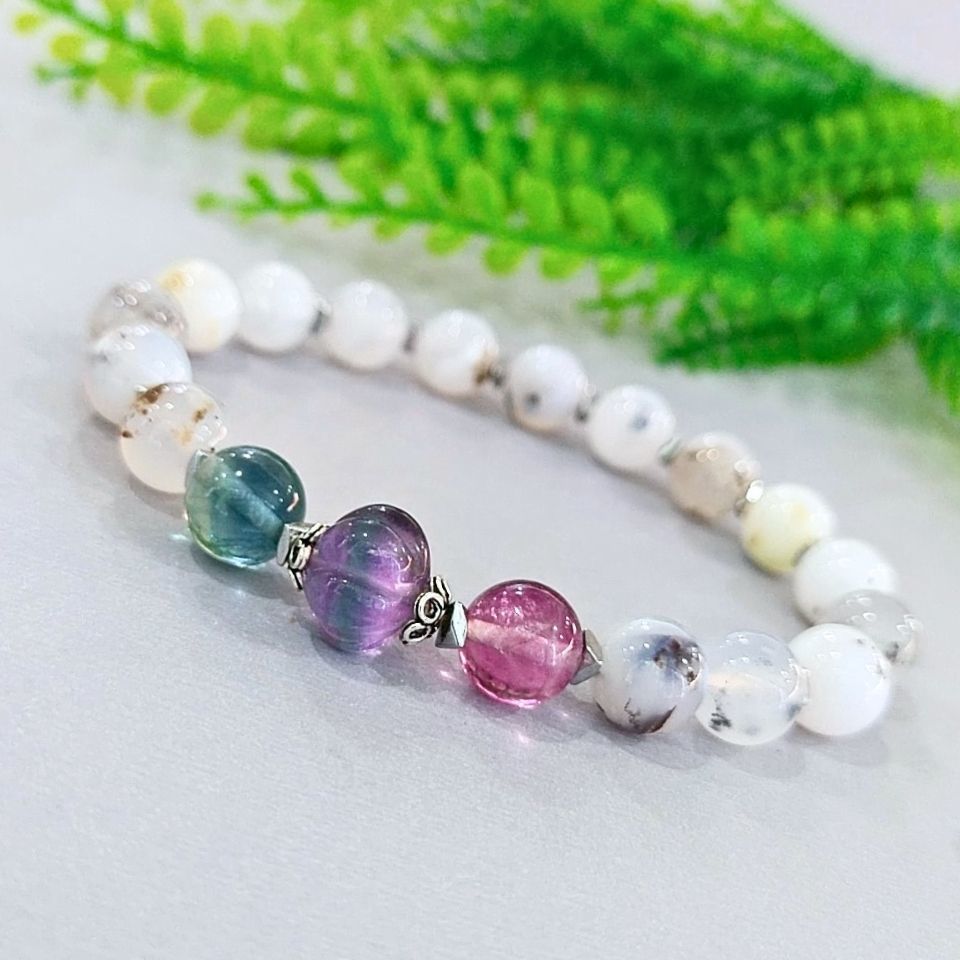 Merlinite Stone Natural Stone Bracelet