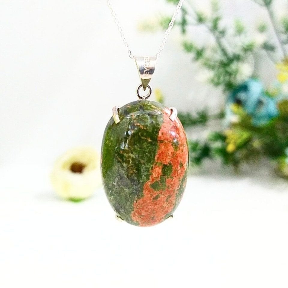 Unakit Stone Natural Stone Necklace