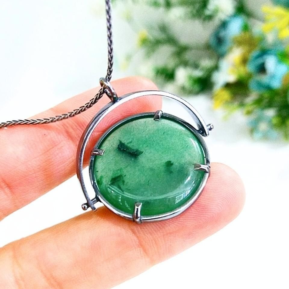 Aventurine Stone Special Design Necklace