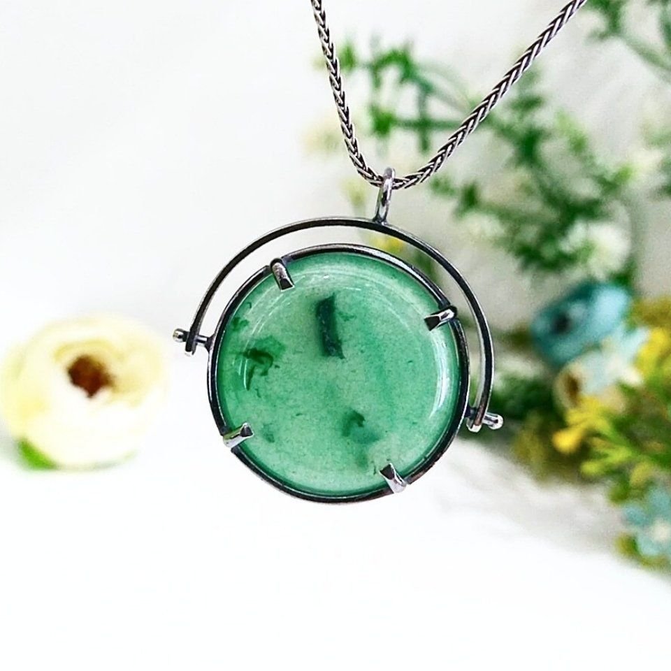 Aventurine Stone Special Design Necklace