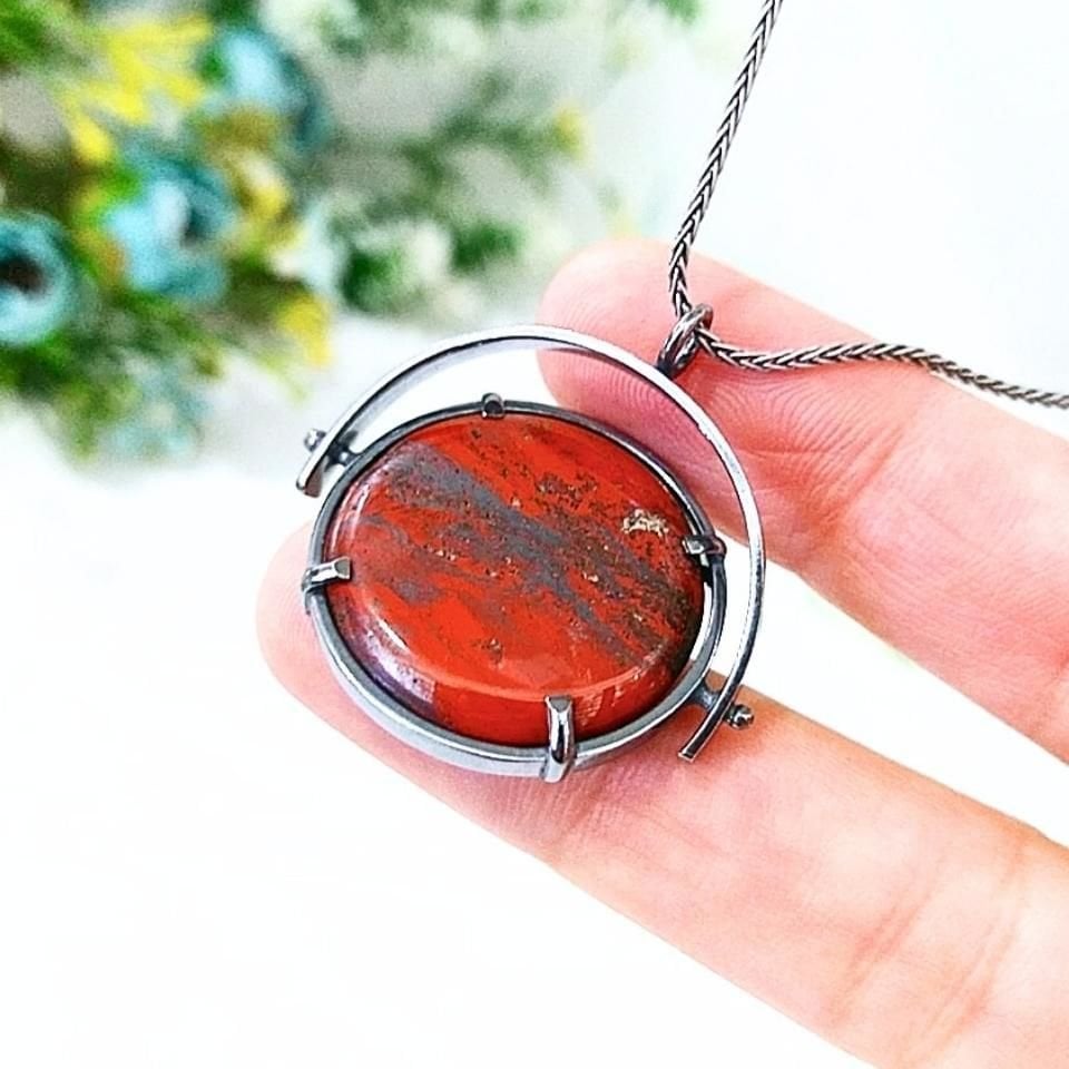 Jasper Stone Special Design Necklace