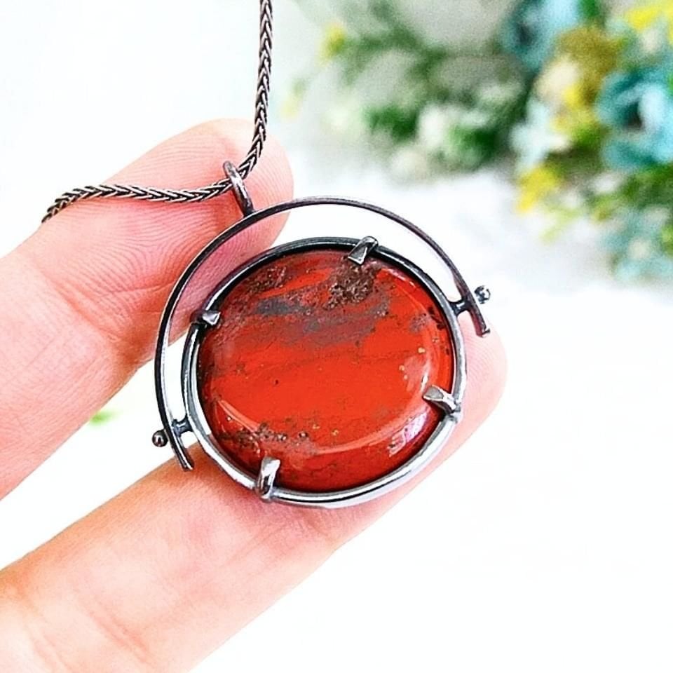 Jasper Stone Special Design Necklace