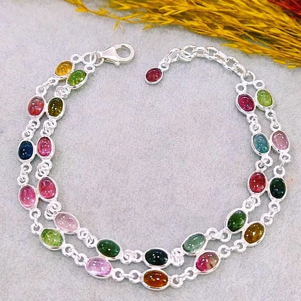 Tourmaline Special Design Natural Stone Bracelet