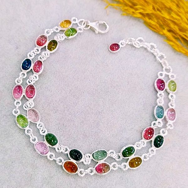 Tourmaline Special Design Natural Stone Bracelet