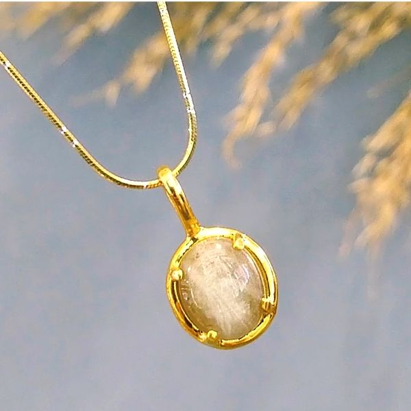 Special Design Natural Stone Necklace with Diaspore Stone
