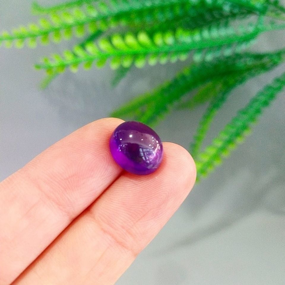 Afrikanischer Amethyst Naturstein Cabochon A173