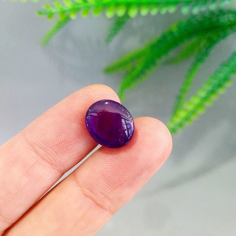 Afrikanischer Amethyst Naturstein Cabochon A173