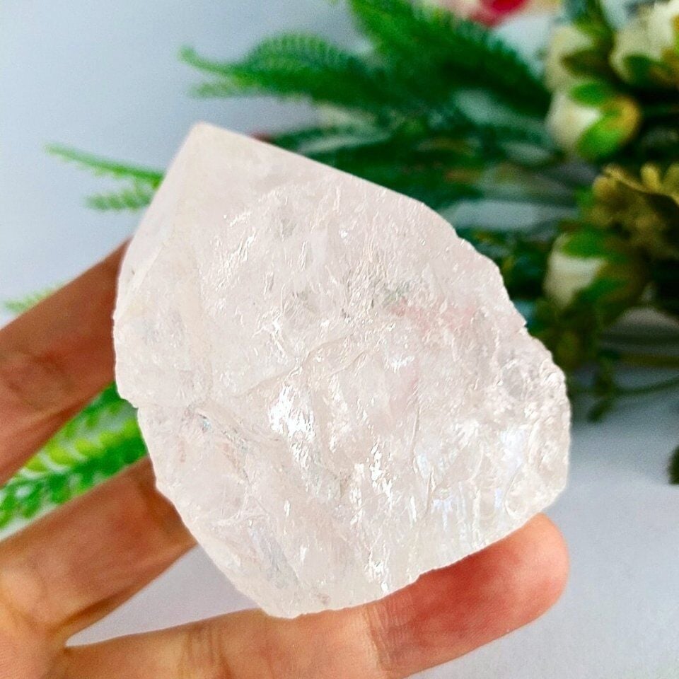 Kristal Kuvars Doğal Taş Kütle - MNR1056