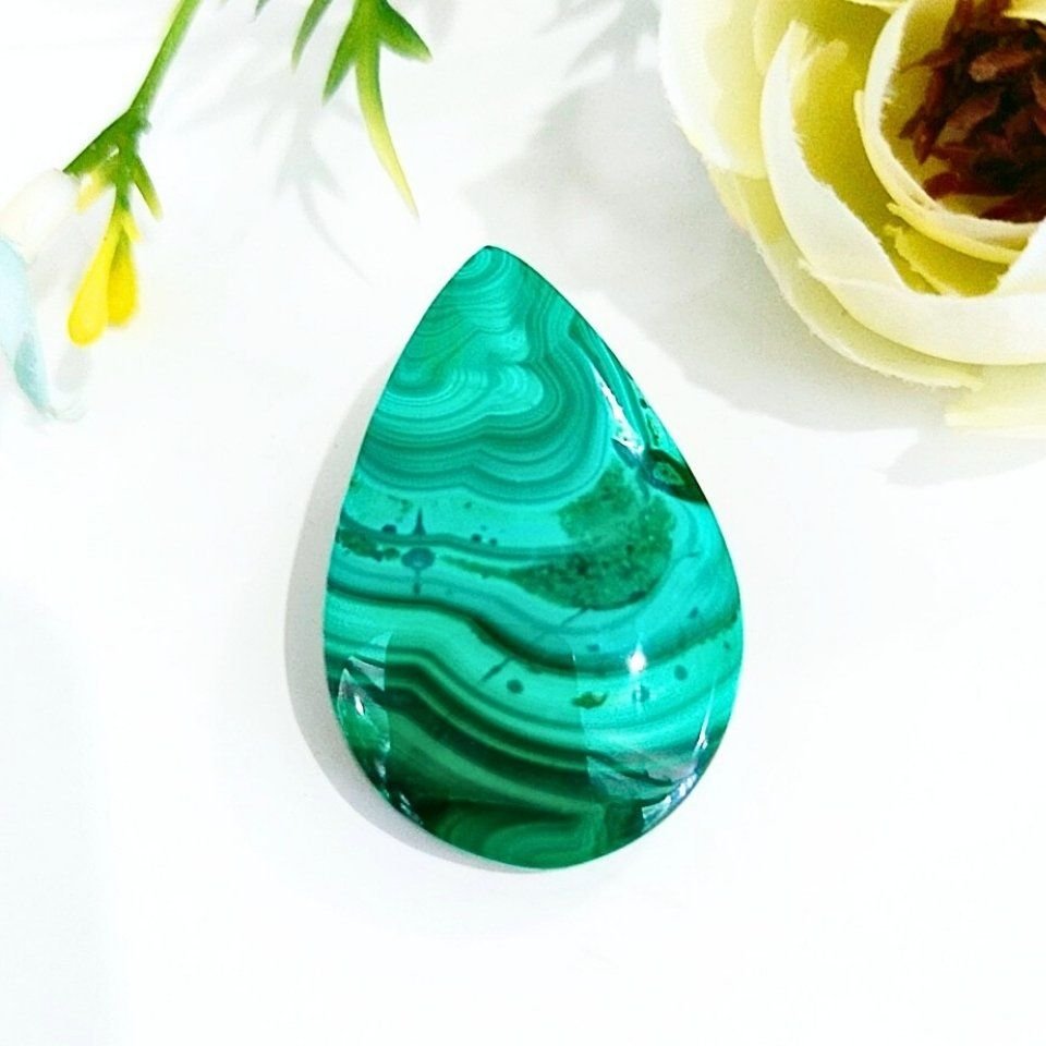 Malachit Naturstein Cabochon K319