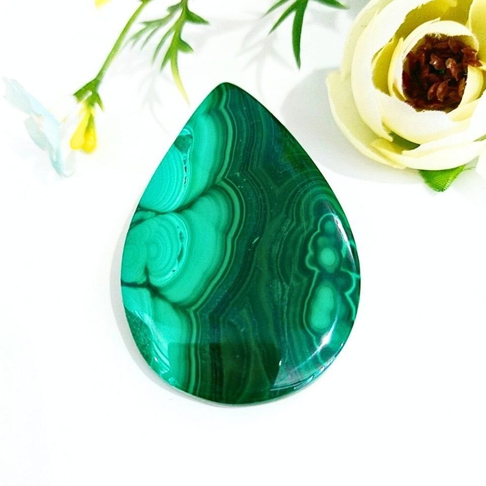 Malachite Natural Stone Cabochon K323