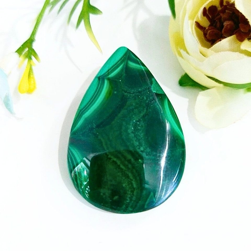 Malachit Naturstein Cabochon K324
