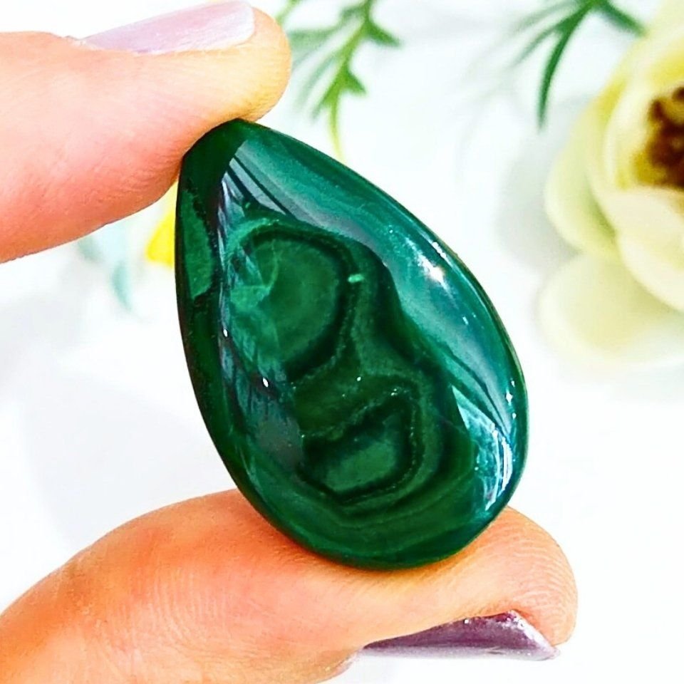Malachite Natural Stone Cabochon K327