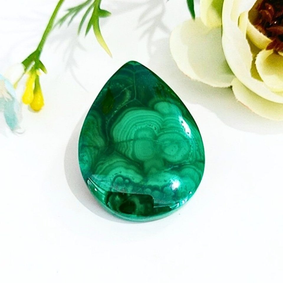 Malachit Naturstein Cabochon K329