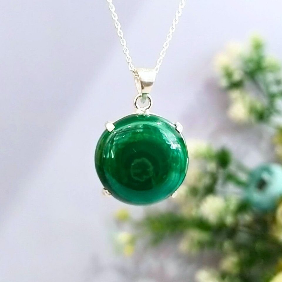Malachite Stone Special Design Necklace - TS207